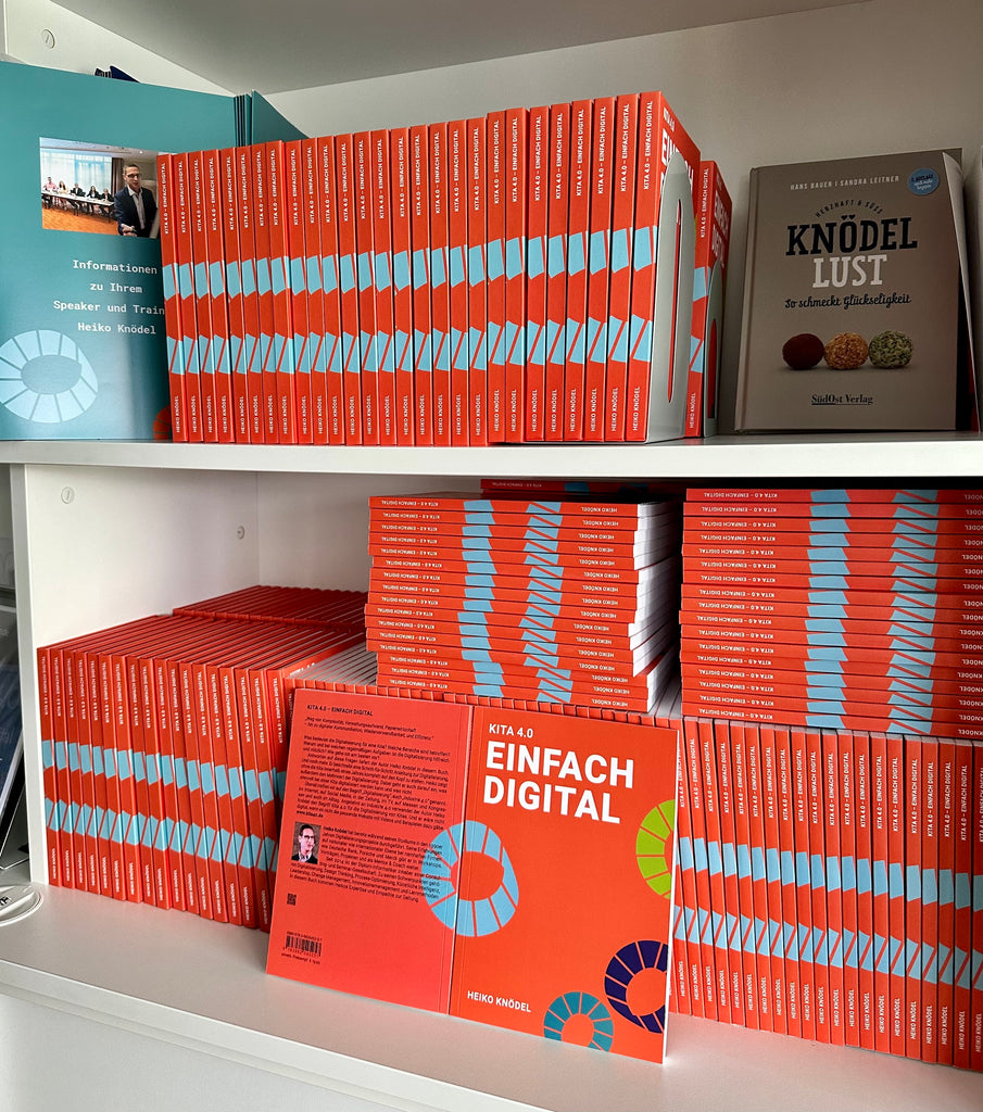 Buch "Kita 4.0 – einfach digital" / Hardcover mit 148 Seiten / Amazon Bestseller