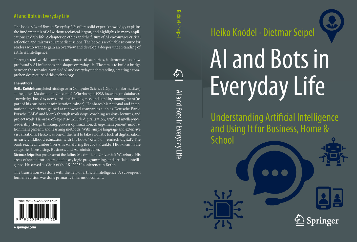 Book "AI and Bots in Everyday Life" directly from the Publisher / 240 pages